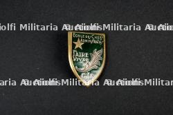 Insigne de l'école des Chefs administratifs des Chantiers de la jeunesse