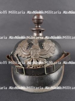 Casque à boule M1915 troupe d'artilleur prussien. M1915 ball-top helmet of a Prussian artilleryman — photo 1