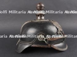 Casque à boule M1915 troupe d'artilleur prussien. M1915 ball-top helmet of a Prussian artilleryman — miniature 9