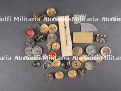 Plaques d'identités, cocardes et boutons Allemagne ww1. WWI German identity tags cockades and buttons — photo 5