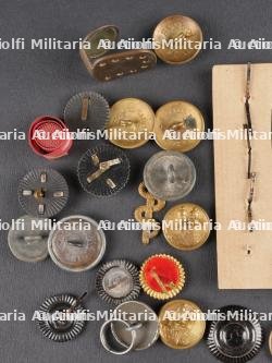 Plaques d'identités, cocardes et boutons Allemagne ww1. WWI German identity tags cockades and buttons — photo 9