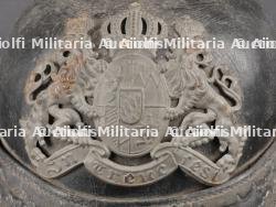 Casque à pointe Bavarois M1915. Bavarian M1915 pickelhaube — photo 3