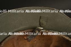 Casque reconditionne WWI. WWI reconditioned helmet. — miniature 4