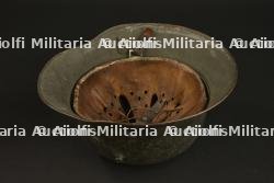 Casque reconditionne WWI. WWI reconditioned helmet. — photo 6