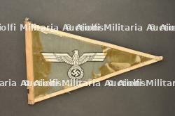 Fanion de voiture d officier de la Heer. Heer car pennant. — photo 4