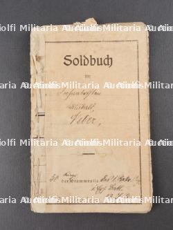 Lot Soldbuch bavarois dont un du Bayerisches RIR 16 List. Set of Bavarian Soldbuch including one from Bayerisches RIR 16 List — miniature 7