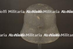 Casque WWI reconditionne. Refurbished WWI helmet. — miniature 7