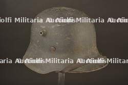 Casque WWI reconditionne. Refurbished WWI helmet. — photo 9