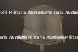Casque WWI reconditionne. Refurbished WWI helmet. — photo 10