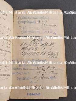 Lot Soldbuch bavarois dont un du Bayerisches RIR 16 List. Set of Bavarian Soldbuch including one from Bayerisches RIR 16 List — photo 12