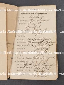 Lot Soldbuch bavarois dont un du Bayerisches RIR 16 List. Set of Bavarian Soldbuch including one from Bayerisches RIR 16 List — photo 15
