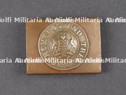Boucles de ceinturon Wurtemberg et embase de pointe M1915. Württemberg belt buckles and M1915 spike helmet base — photo 6