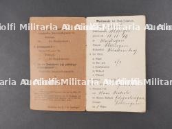 Lot de 5 documents de soldats du Württemberg. Set of five Württemberg soldier documents — miniature 4