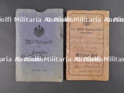 Lot de 5 documents de soldats du Württemberg. Set of five Württemberg soldier documents — photo 9