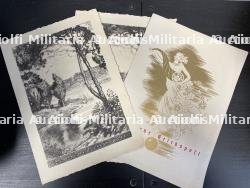 Telegrammes allemand. German telegrams.