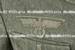 Veste de treillis allemand. German field jacket. — miniature 11