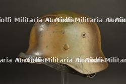 Casque camoufle de la Heer. German camo helmet.