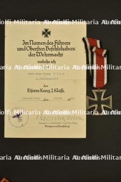 EK II et diplome. Iron cross and diploma. — photo 6