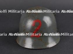 Miniature de Stahlhelm M1916 d'infirmier de la Garde. Miniature M1916 Stahlhelm of a Guard medic — photo 4