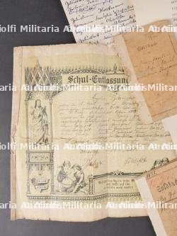 Fort lot de livrets et documents de mitrailleur MGK et artilleurs. Large lot of machine gunner and artilleryman booklets and documents — miniature 2