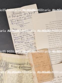 Fort lot de livrets et documents de mitrailleur MGK et artilleurs. Large lot of machine gunner and artilleryman booklets and documents — photo 3