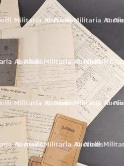 Fort lot de livrets et documents de mitrailleur MGK et artilleurs. Large lot of machine gunner and artilleryman booklets and documents — photo 7