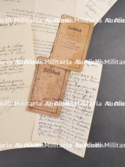 Fort lot de livrets et documents de mitrailleur MGK et artilleurs. Large lot of machine gunner and artilleryman booklets and documents — miniature 8
