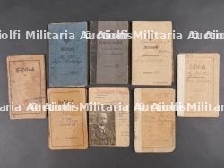 Fort lot de livrets et documents de mitrailleur MGK et artilleurs. Large lot of machine gunner and artilleryman booklets and documents — photo 9