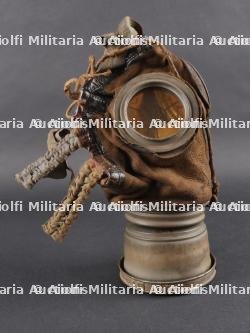 Masque anti-gaz allemand Lederschutzmaske. WWI German gas mask Lederschutzmaske — photo 15