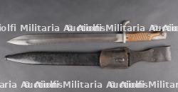 Baïonnette allemande ww1 type 98-05 à dents de scie. WWI German bayonet type 98-05 with sawback — miniature 2