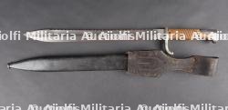 Baïonnette allemande ww1 type 98-05 à dents de scie. WWI German bayonet type 98-05 with sawback — miniature 3