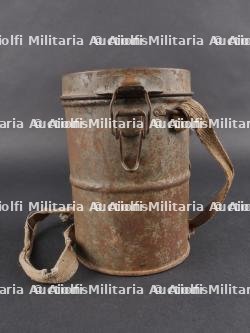 Masque anti-gaz allemand Lederschutzmaske. WWI German gas mask Lederschutzmaske — miniature 2
