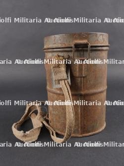 Masque anti-gaz allemand Lederschutzmaske. WWI German gas mask Lederschutzmaske — miniature 4