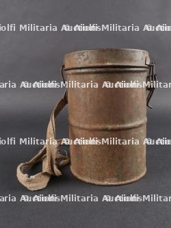 Masque anti-gaz allemand Lederschutzmaske. WWI German gas mask Lederschutzmaske — miniature 5