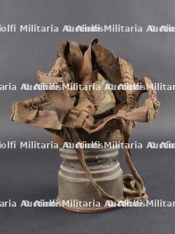 Masque anti-gaz allemand Lederschutzmaske. WWI German gas mask Lederschutzmaske — miniature 14