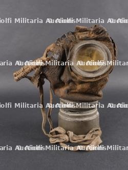 Masque anti-gaz allemand Lederschutzmaske. WWI German gas mask Lederschutzmaske — miniature 15