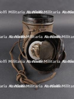 Masque anti-gaz allemand Lederschutzmaske. WWI German gas mask Lederschutzmaske — photo 9