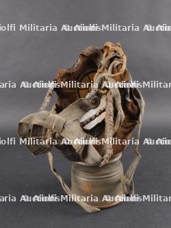 Masque anti-gaz allemand Lederschutzmaske. WWI German gas mask Lederschutzmaske — photo 14
