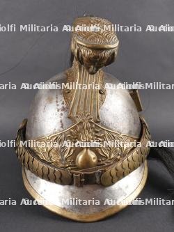 Casque de Dragon francais troupe modèle 1874. French Dragoon troop helmet model 1874 — miniature 2