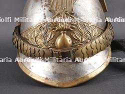Casque de Dragon francais troupe modèle 1874. French Dragoon troop helmet model 1874 — photo 3