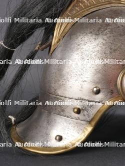 Casque de Dragon francais troupe modèle 1874. French Dragoon troop helmet model 1874 — miniature 14