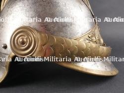 Casque de Dragon francais troupe modèle 1874. French Dragoon troop helmet model 1874 — miniature 16