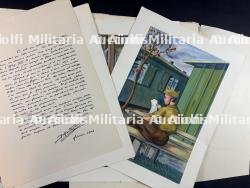 24 planches de dessins et texte « Oflag XIII A » par J.Marie Cardine. 24 illustrated plates and texts titled Oflag XIII A by J. Marie Cardine — photo 2