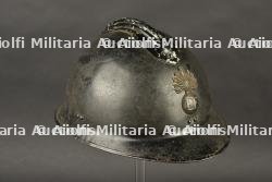 Casque Adrian 1926 Etat Français. Adrian helmet model 1926, French State — photo 6