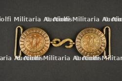 Plateaux de ceinturon au modèle 1941 pour le corps préfectoral. 1941 Pattern Belt Buckles for the Prefectoral Corps — photo 1