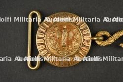 Plateaux de ceinturon au modèle 1941 pour le corps préfectoral. 1941 Pattern Belt Buckles for the Prefectoral Corps — photo 5