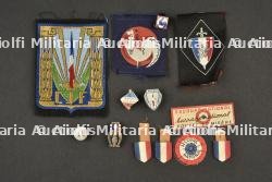 Un lot d'insignes de jeunesse. A lot of youth movement badges.
