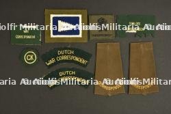 Insignes War Correspondent Hollandais.
