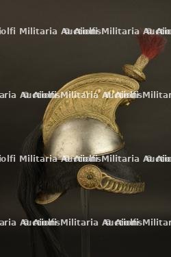 Casque de cuirassier 1858 troupe. — miniature 10