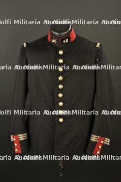 Tunique 1893 de capitaine du 69ème RI.